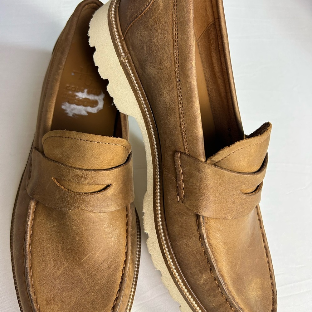 Cole Haan Classic Penny Loafers Men's Brown NWOT - Picture 4 of 10